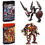 Bionicle Glatorian Skrall and Malum Set